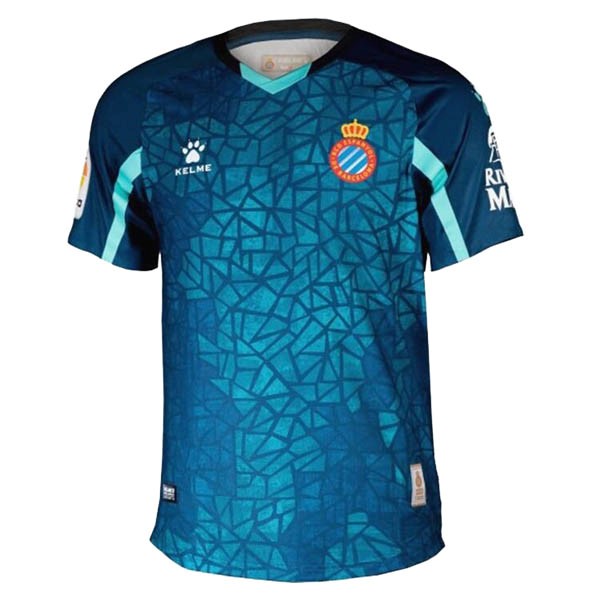 Tailandia Camiseta RCD Español 2ª 2020-2021 Azul